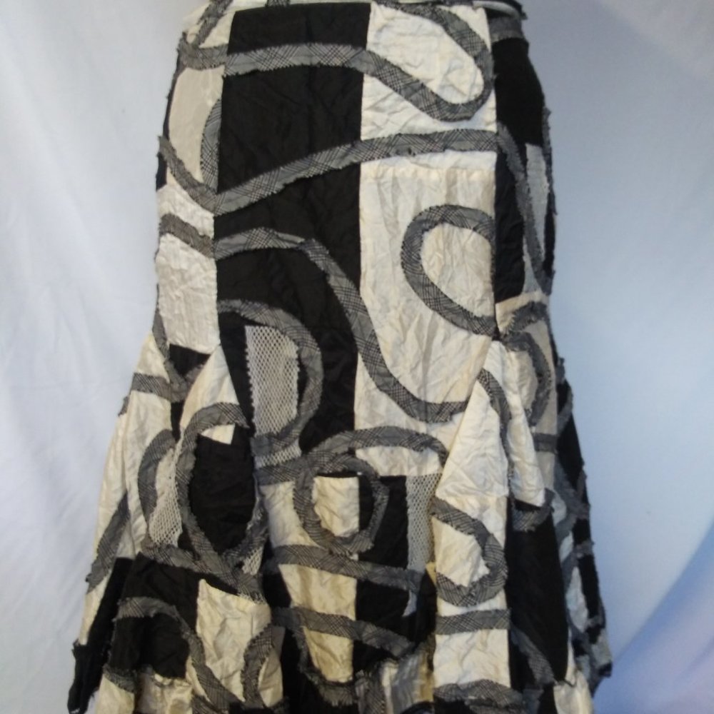 Victoria Estepa 2 piece Patchwork Outfit Top/Skirt - Picture 7 of 8